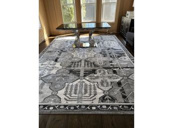 Unique Loom Carpet Tricolor Collection 10 X 14  (LOC: W1)
