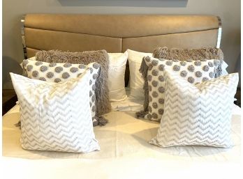 Three Pair Of Decorative Pillows (LOC: W1)