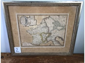 (2 Of 6) Antique 18th Century Map - Les Gaules - Dated 1768 - Beautiful Piece - Looks To Be In Good Shape