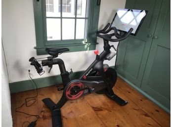 Incredible Basically Brand New PELOTON Bike With Hand Weights - Used Handful Of Times - Excellent Condition