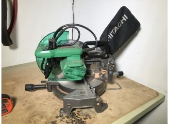 High Quality HITACHI Compound Miter Saw - Model C10FCG - Tested - Works Fine - Used For One Project !