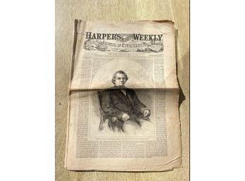 Harper's Weekly Journal May 13, 1865 - LINCOLN FUNERAL