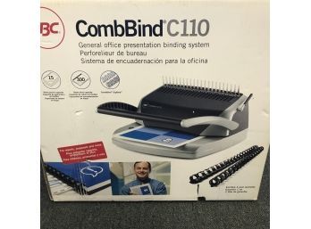 GBC CombBind C110 Binding Machine TESTED & WORKING - MSRP $149