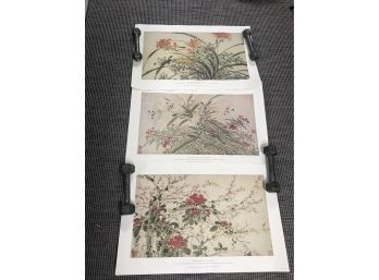 Three Metropolitan Museum Of Art, Ming Dynasty Floral Prints - Unframed