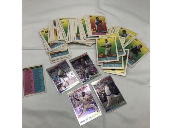 101 Card Lot 1989 Topps Baseball Bubblegum Cards - 4 Shiny - Reardon, Mattingly, Gubicza, Higuera
