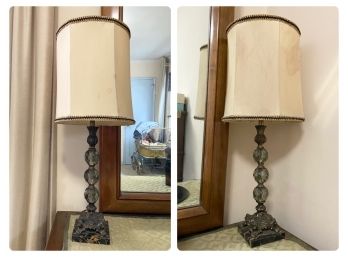 Pair Of Vintage Hollywood Regency Table Lamps