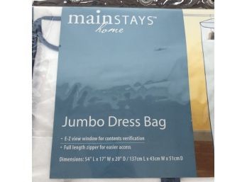 A Jumbo Dress Bag For Keeping Clothing Clean And Dust Free
