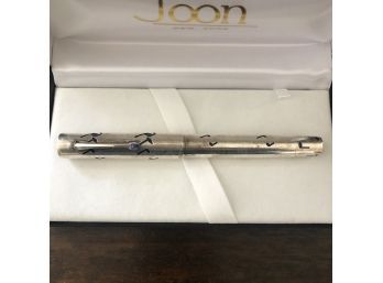 Omas Unicef 50th Anniversary Sterling Silver Overlay Fountain Pen - Julio Iglesias 100/300