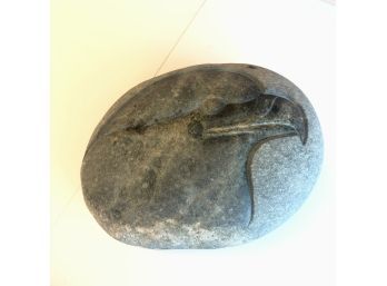 A Carved Stone From Northwest Canada, Signed And Numbered