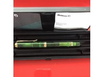 Pelikan M800 Collectors Edition - Transparent Green Fountain Pen  18k 327/3000