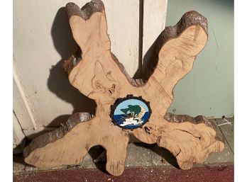 Free Form Wooden Clock