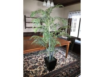 Very Large Faux Plant In Pot - Very Tall 74' Tall / Over Six Feet Tall - Good Faux Plants Can Be Pricey