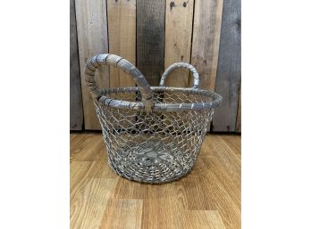Woven Aluminum Basket