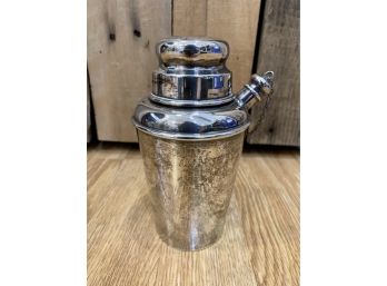 Solid Sterling Silver Commemorative Cocktail Shaker
