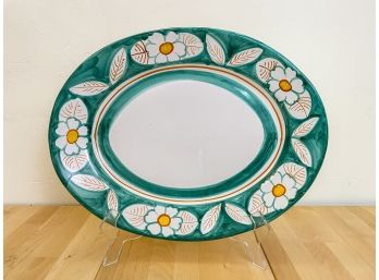 Corso De'Fiori Ceramic Serving Plate Made In Italy