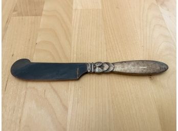 Vintage Georg Jensen Sterling Silver & Horn Cheese Caviar Knife