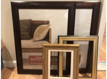 4 Piece Picture Frame Set - Two New, Two Vintage Without Glass