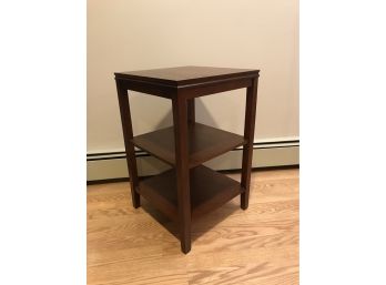 Wooden Side Table - 15.5' Square