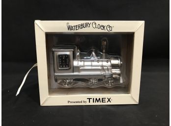 Timex Waterbury Clock Company Train Clock - New In Box