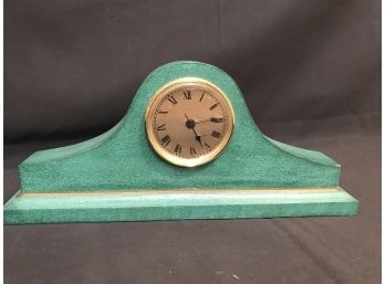 Vibrant Wooden Mantle Clock By Legacy