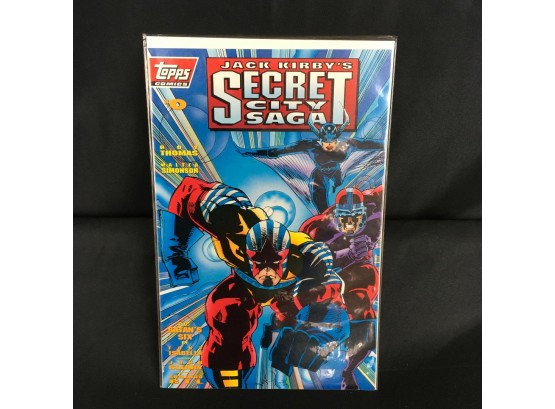 Comic Book - Topps - Secret City Saga