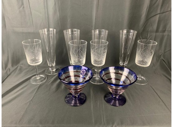 Collection Of Party Glassware