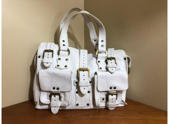 Mulberry White Leather Pocketbook