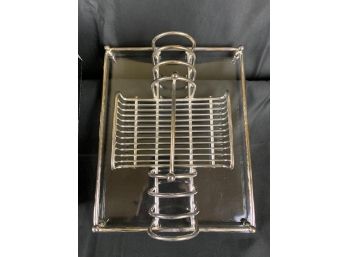 Buffet Caddy - Metal And Glass