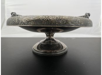 Silver Plate Footed Cake Stand