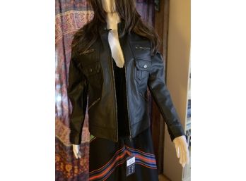 Brand New Women's Leather Jacket Size L