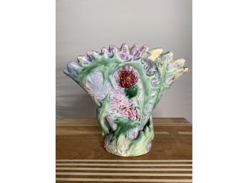 Weller Multi Color Floral Vase