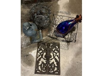 Five Piece Iron And Metal Lot
