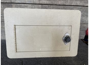 Lock Box Designed To Fit Into Wall