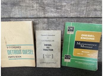 Vintage Diesel Manual Books