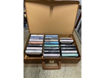 21 Cassettes With Case - The Police, Tootsie, ZZ Top, Alice Cooper,blondie, Ghostbusters,flash Dance And More!