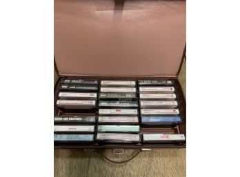 21 Cassettes With Case Lot 5 - Hair,Boston, S&G, Annie, American Gigalo,Linda Ronstadt,Flash Gordon And More!
