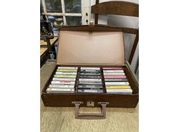 24 Cassette Lot 1 With Case