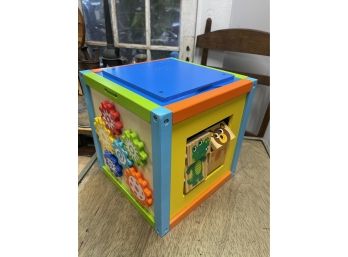 Imagination Discovery 5 Sided Activity Cube With Original Box