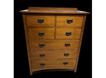 Beautiful Oak Dresser - Matching End Table And Queen Bed In Separate Listing