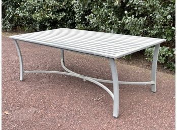 A Cast Aluminum Coffee Table By Smith & Hawken 1 Of 2
