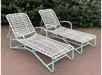A Pair Of Vintage Brown Jordan 'Tamiami' Lounge Chairs