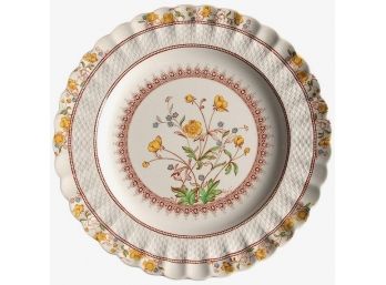 Antique Spode Dinnerware From Tiffany & Co. - Buttercup - 12 Dinner Plates Plus