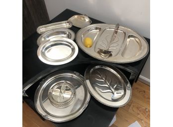 Silverplate Servers For Entertaining