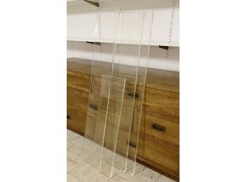4 Sheets Of Plexiglass - Great Shelving Or Many Other Uses