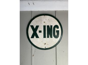 A Vintage Street Sign - Approx 18'
