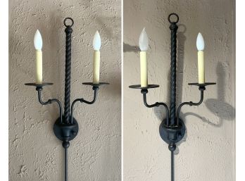 Set Of Candle Wall Sconces