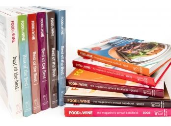 Food & Wine Cookbooks And Recipe Books