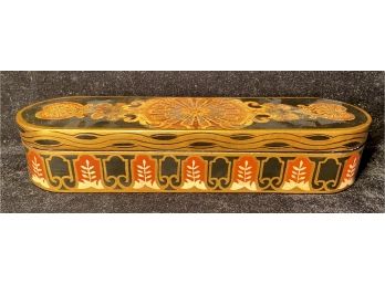 Beautiful High Gloss Decorated Treasure Box