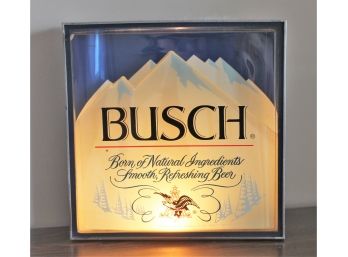 Vintage Anheuser Busch Lighted Beer Sign