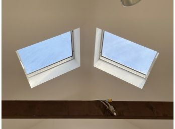 A Pair Of Thermopane Skylights, Great Room